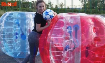 zorb ball downhill makes you happy